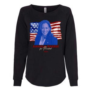 Kamala Harris For President Usa 2024 Madam Womens California Wash Sweatshirt