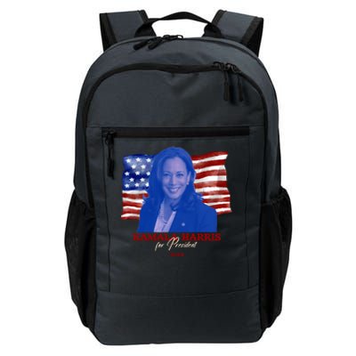 Kamala Harris For President Usa 2024 Madam Daily Commute Backpack