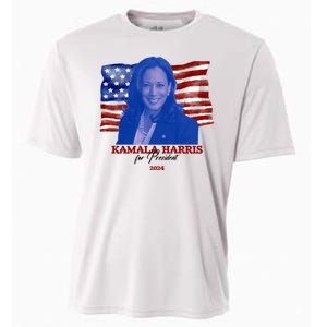 Kamala Harris For President Usa 2024 Madam Cooling Performance Crew T-Shirt