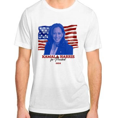 Kamala Harris For President Usa 2024 Madam Adult ChromaSoft Performance T-Shirt