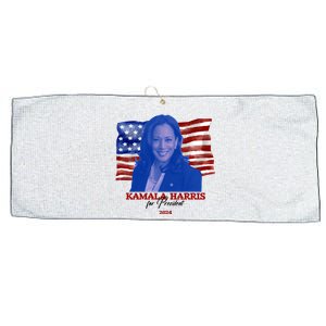 Kamala Harris For President Usa 2024 Madam Large Microfiber Waffle Golf Towel