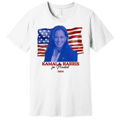 Kamala Harris For President Usa 2024 Madam Premium T-Shirt