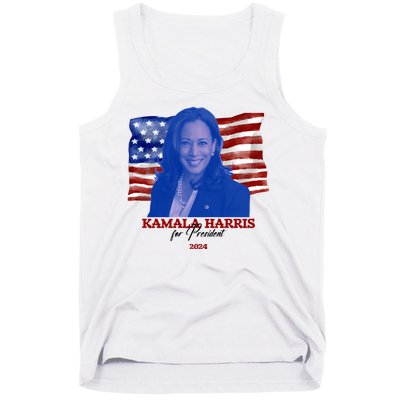 Kamala Harris For President Usa 2024 Madam Tank Top