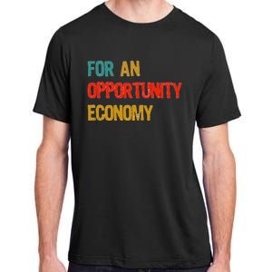 Kamala Harris For An Opportunity Economy Adult ChromaSoft Performance T-Shirt