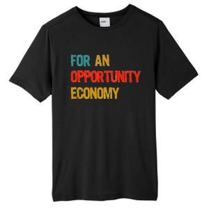 Kamala Harris For An Opportunity Economy Tall Fusion ChromaSoft Performance T-Shirt