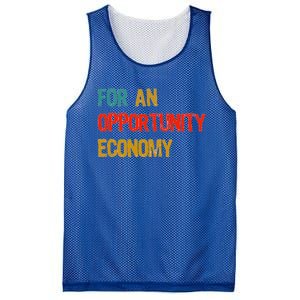 Kamala Harris For An Opportunity Economy Mesh Reversible Basketball Jersey Tank