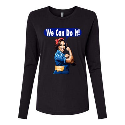 Kamala Harris For President 2024 We Can Do It! Womens Cotton Relaxed Long Sleeve T-Shirt