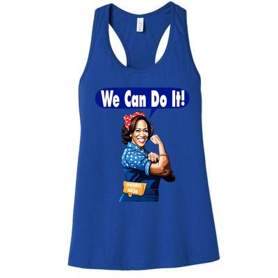 Kamala Harris For President 2024 We Can Do It! Women's Racerback Tank