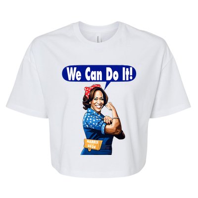 Kamala Harris For President 2024 We Can Do It! Bella+Canvas Jersey Crop Tee