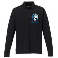 Kamala Harris Forward 2024 A New Way Forward 2024 Performance Long Sleeve Polo