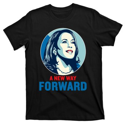 Kamala Harris Forward 2024 A New Way Forward 2024 T-Shirt