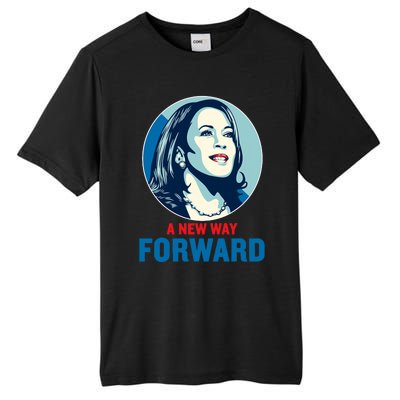 Kamala Harris Forward 2024 A New Way Forward 2024 Tall Fusion ChromaSoft Performance T-Shirt