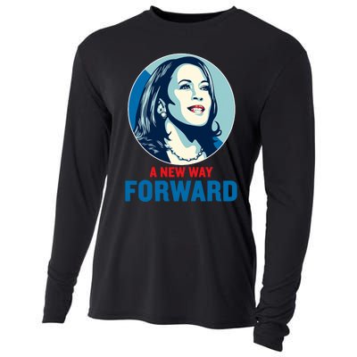 Kamala Harris Forward 2024 A New Way Forward 2024 Cooling Performance Long Sleeve Crew