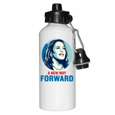 Kamala Harris Forward 2024 A New Way Forward 2024 Aluminum Water Bottle