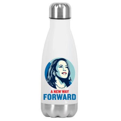 Kamala Harris Forward 2024 A New Way Forward 2024 Stainless Steel Insulated Water Bottle