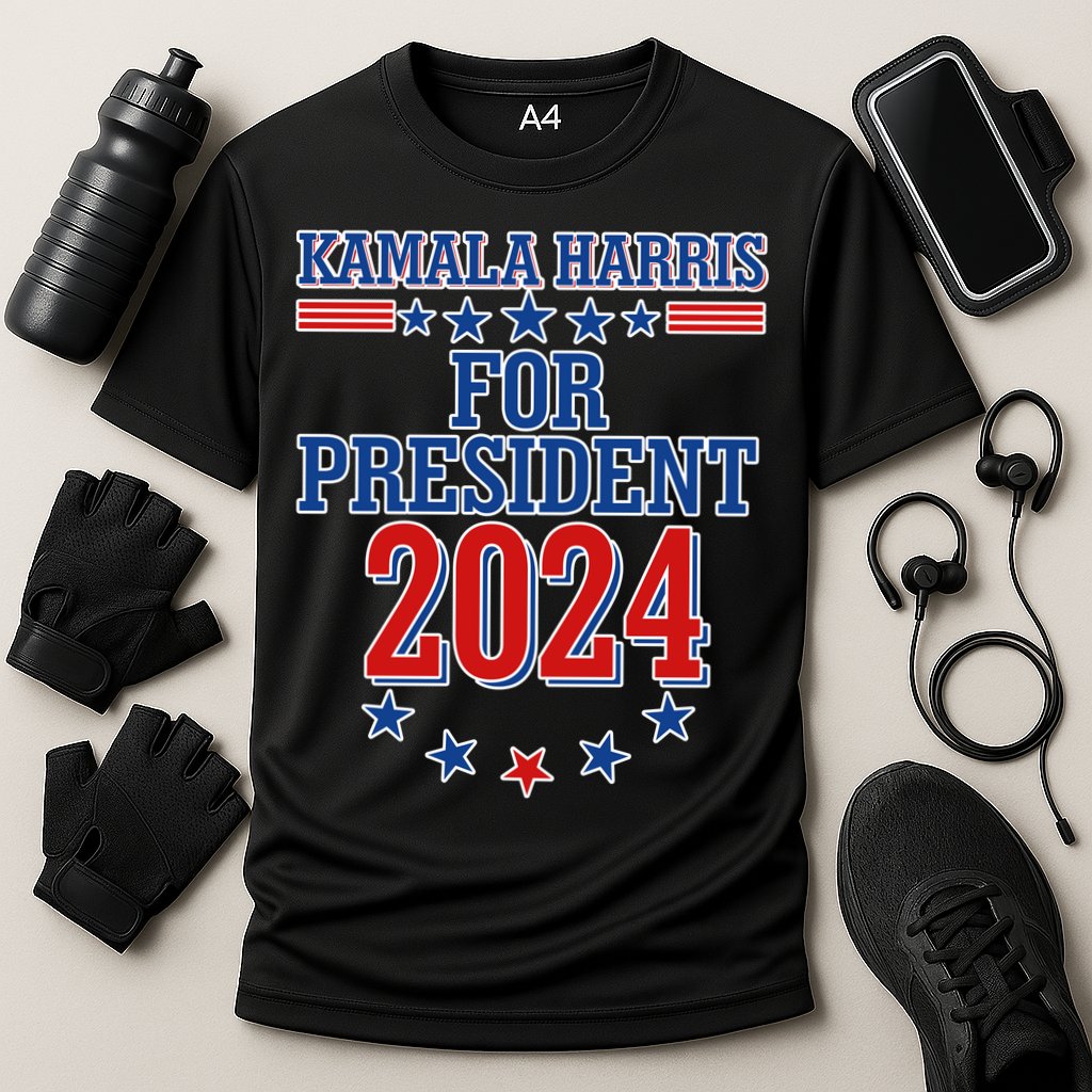 Kamala Harris For President 2024 Cooling Performance Crew T-Shirt