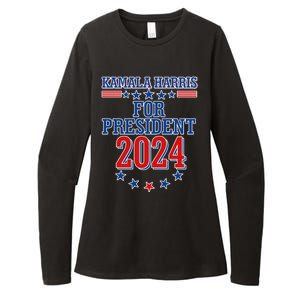 Kamala Harris For President 2024 Womens CVC Long Sleeve Shirt