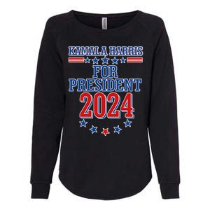 Kamala Harris For President 2024 Womens California Wash Sweatshirt