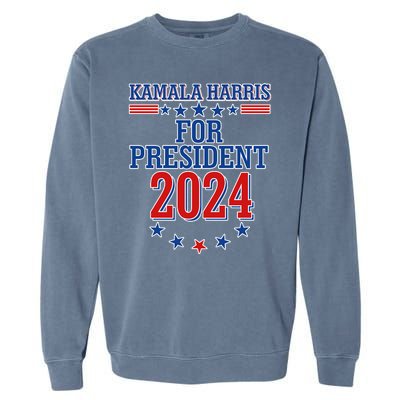 Kamala Harris For President 2024 Garment-Dyed Sweatshirt