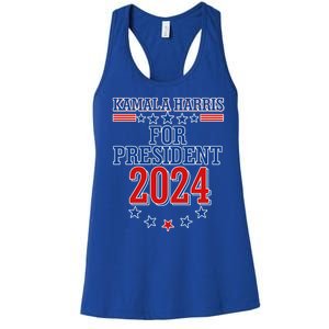 Kamala Harris For President 2024 Women's Racerback Tank