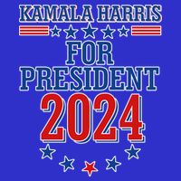 Kamala Harris For President 2024 Baby Bodysuit