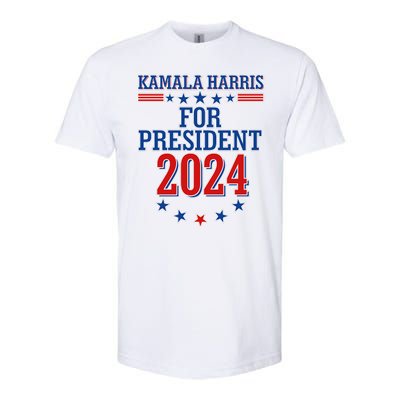 Kamala Harris For President 2024 Softstyle® CVC T-Shirt