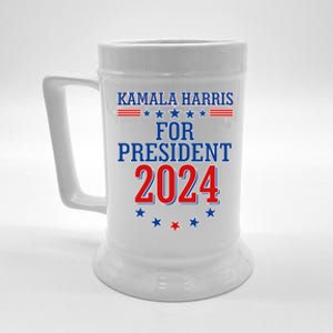 Kamala Harris For President 2024 Beer Stein