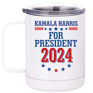 Kamala Harris For President 2024 12 oz Stainless Steel Tumbler Cup