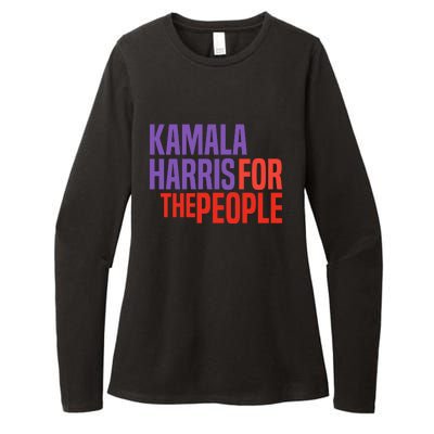 Kamala Harris For The People 2024 Womens CVC Long Sleeve Shirt