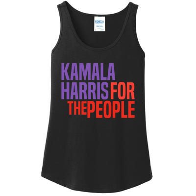 Kamala Harris For The People 2024 Ladies Essential Tank