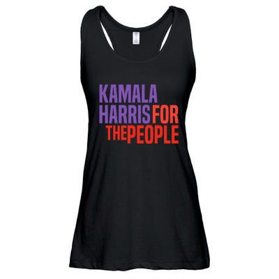 Kamala Harris For The People 2024 Ladies Essential Flowy Tank