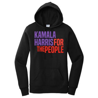 Kamala Harris For The People 2024 Women's Pullover Hoodie