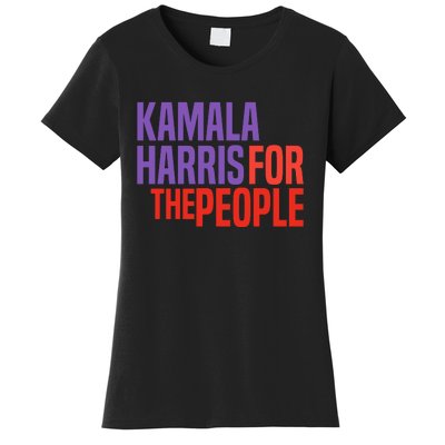 Kamala Harris For The People 2024 Women's T-Shirt