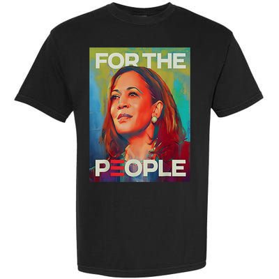 Kamala Harris For People 2024 Election President Garment-Dyed Heavyweight T-Shirt