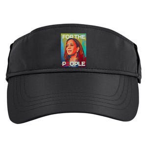 Kamala Harris For People 2024 Election President Adult Drive Performance Visor