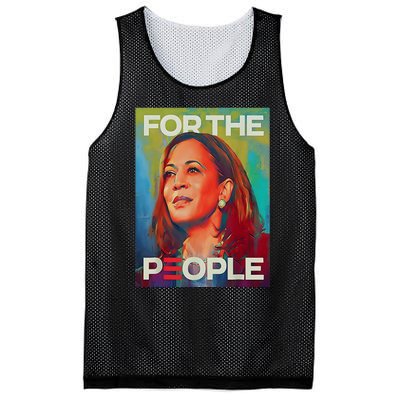 Kamala Harris For People 2024 Election President Mesh Reversible Basketball Jersey Tank