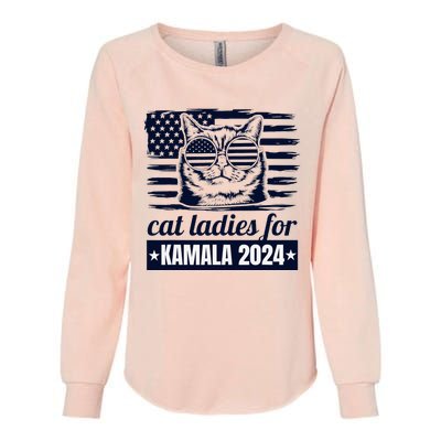 Kamala Harris For The People Womens California Wash Sweatshirt