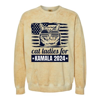 Kamala Harris For The People Colorblast Crewneck Sweatshirt