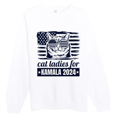 Kamala Harris For The People Premium Crewneck Sweatshirt