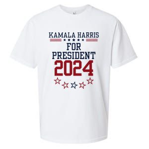 Kamala Harris For President 2024 Sueded Cloud Jersey T-Shirt