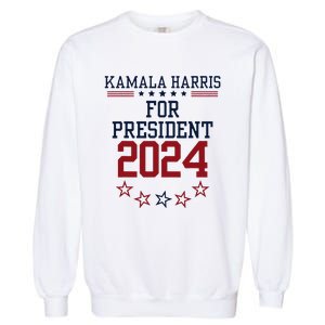 Kamala Harris For President 2024 Garment-Dyed Sweatshirt