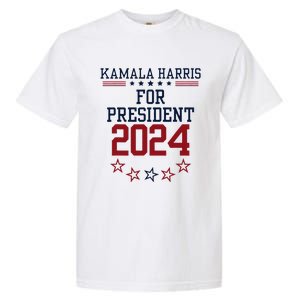 Kamala Harris For President 2024 Garment-Dyed Heavyweight T-Shirt