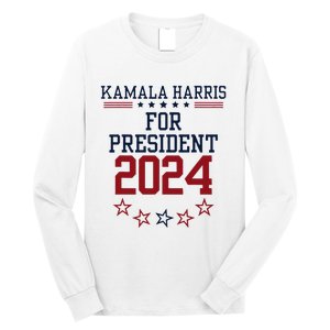 Kamala Harris For President 2024 Long Sleeve Shirt