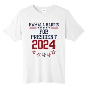 Kamala Harris For President 2024 Tall Fusion ChromaSoft Performance T-Shirt