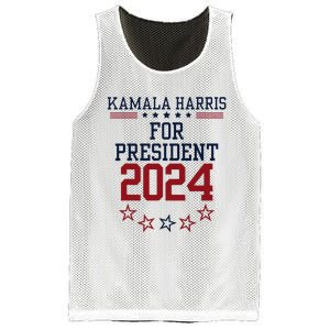 Kamala Harris For President 2024 Mesh Reversible Basketball Jersey Tank