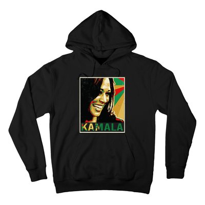 Kamala Harris For President 2024 Funny Cat Lady Graphic Hoodie