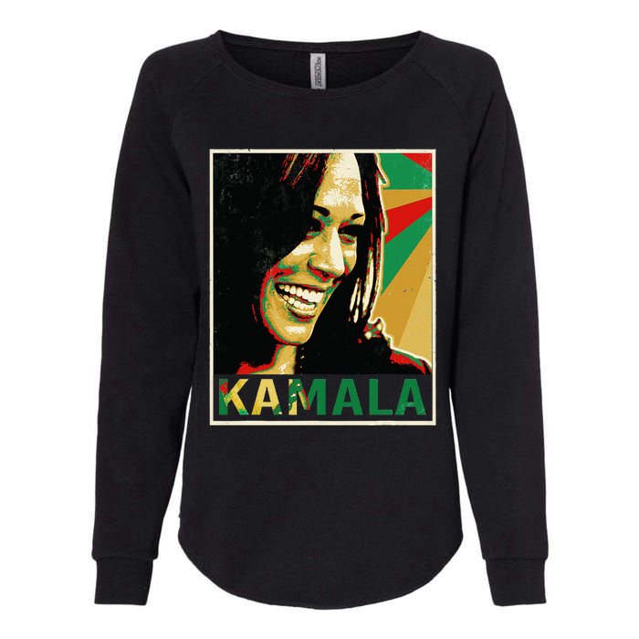 Kamala Harris For President 2024 Funny Cat Lady Graphic Womens California Wash Sweatshirt