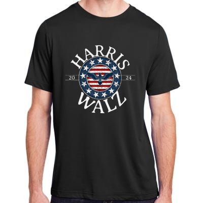 Kamala Harris For President 2024 Tim Walz Vp Election 2024 Adult ChromaSoft Performance T-Shirt