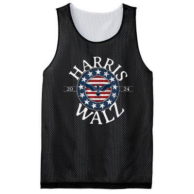 Kamala Harris For President 2024 Tim Walz Vp Election 2024 Mesh Reversible Basketball Jersey Tank