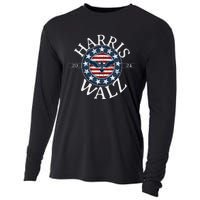 Kamala Harris For President 2024 Tim Walz Vp Election 2024 Cooling Performance Long Sleeve Crew